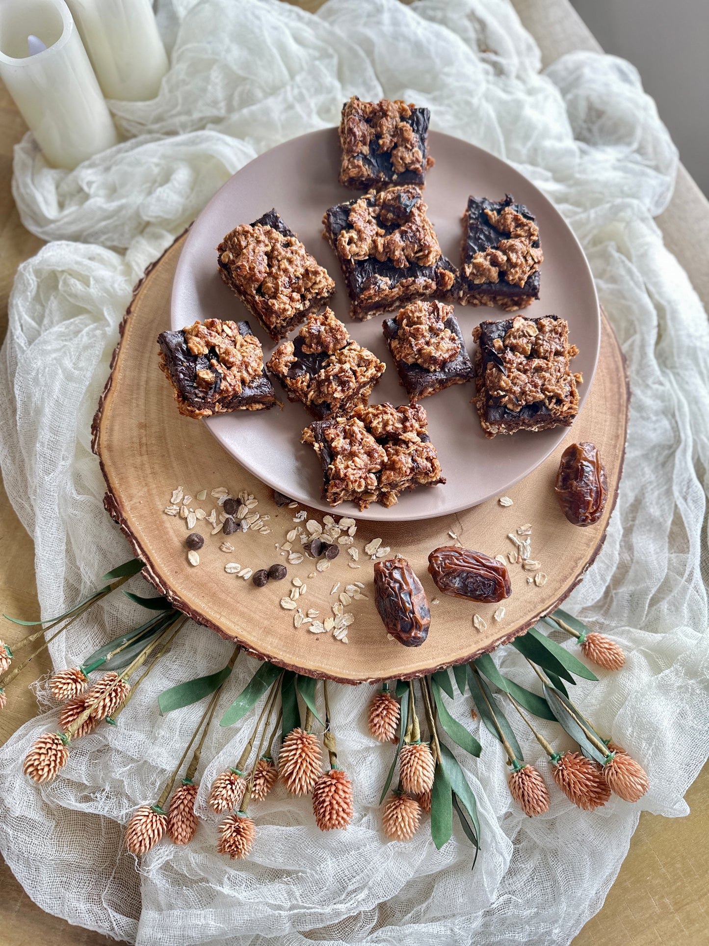 Oatmeal Date Bars