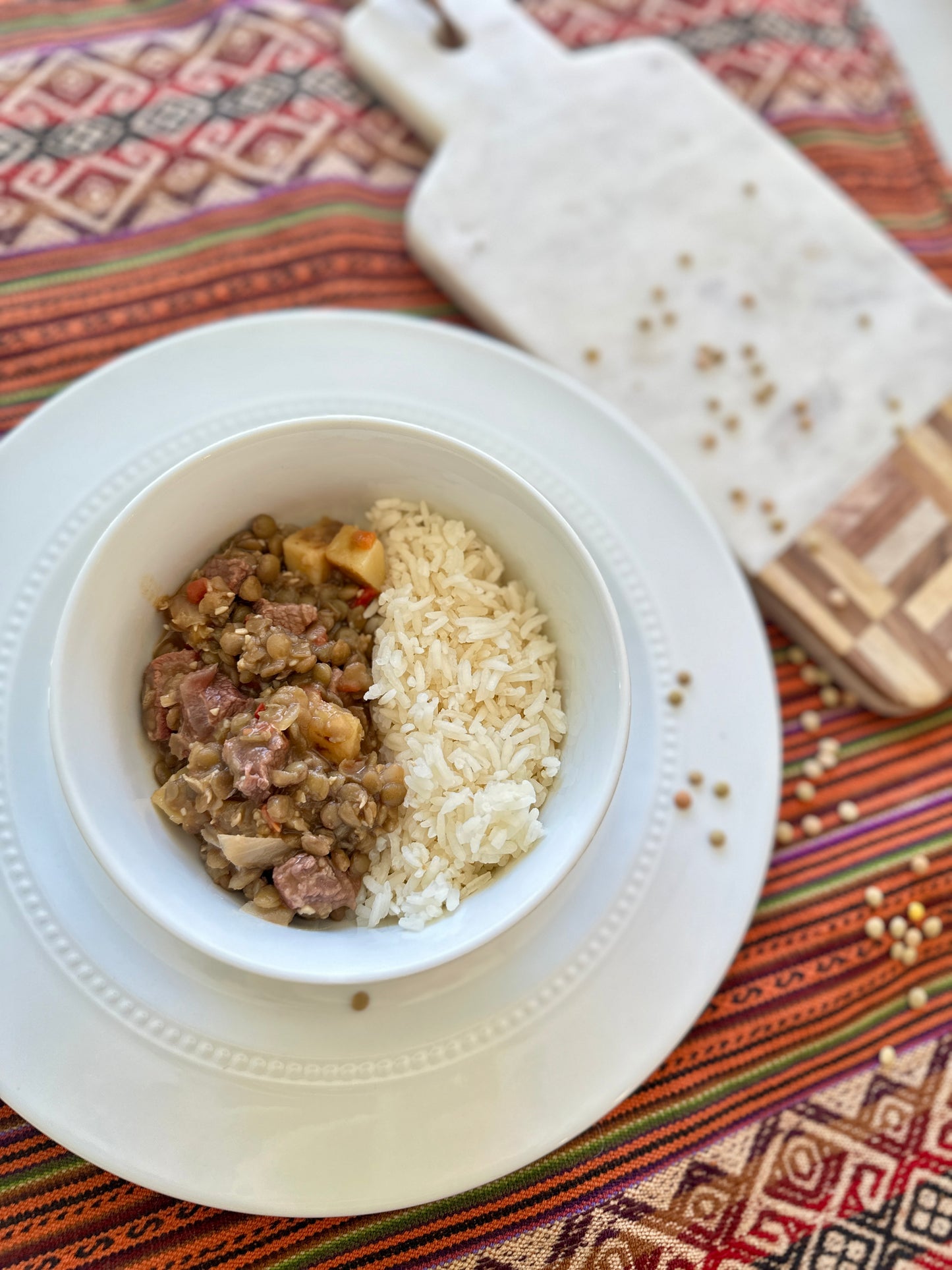 Peruvian Beef & Lentils