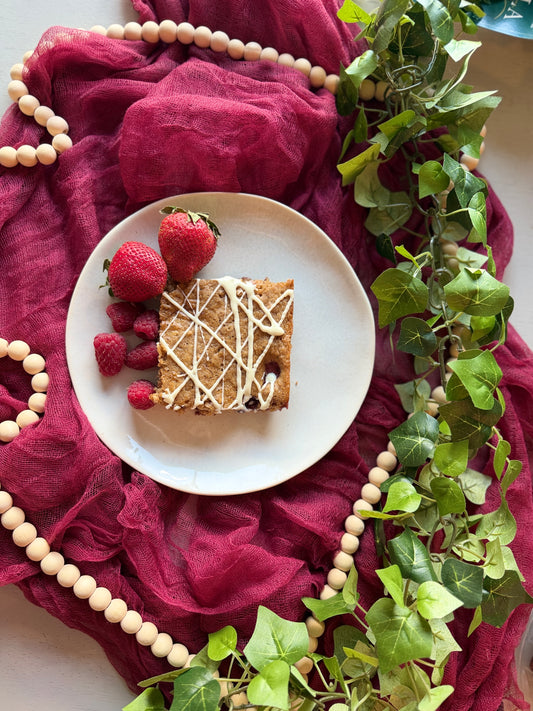 Mixed Berry Snack Cake