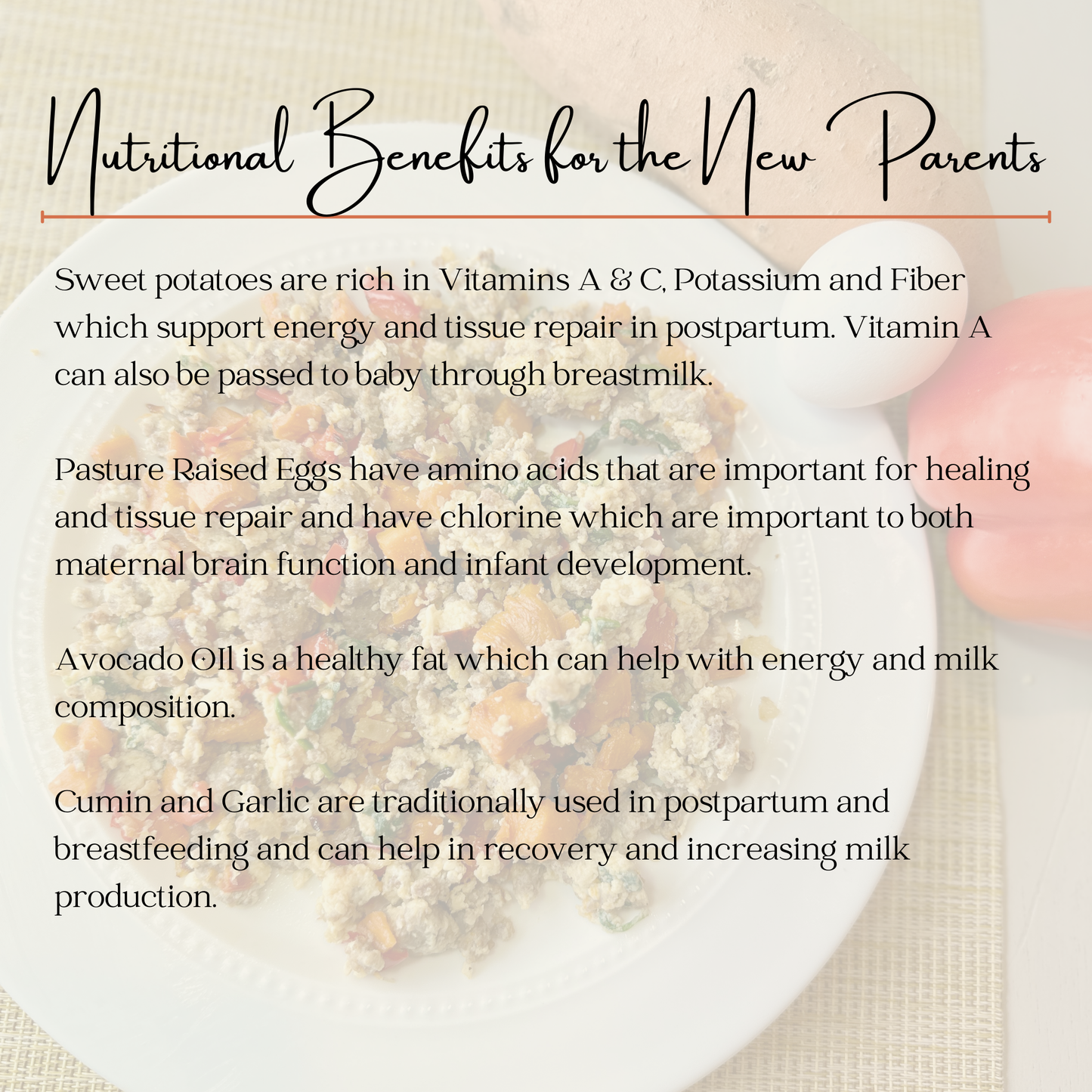 Sweet Potato and Egg Hash