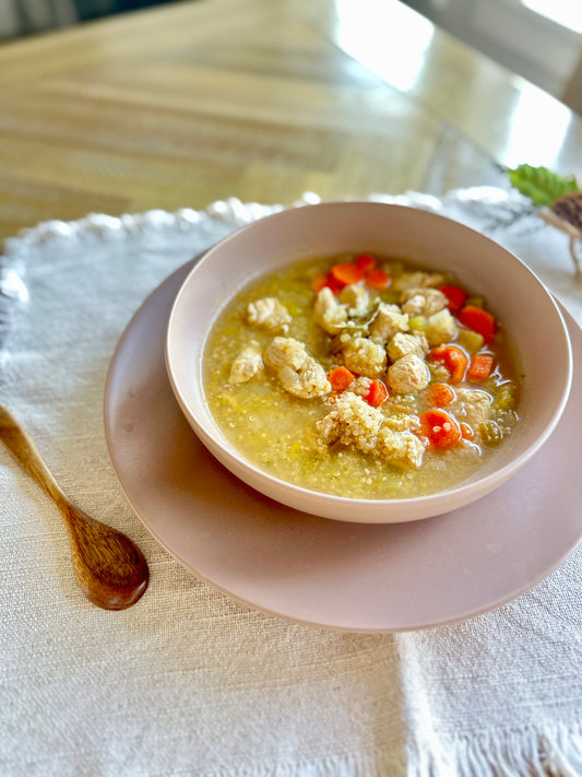 Lemon Ginger Chicken Soup