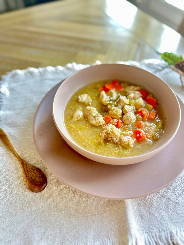 Lemon Ginger Chicken Soup