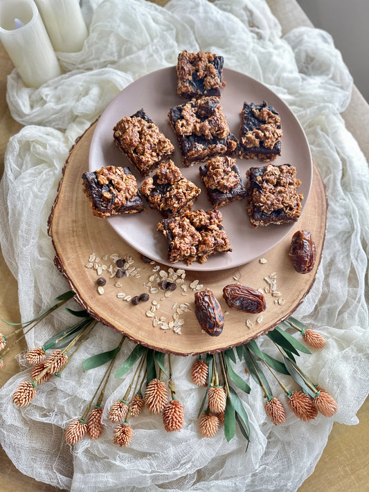 Oatmeal Date Bars