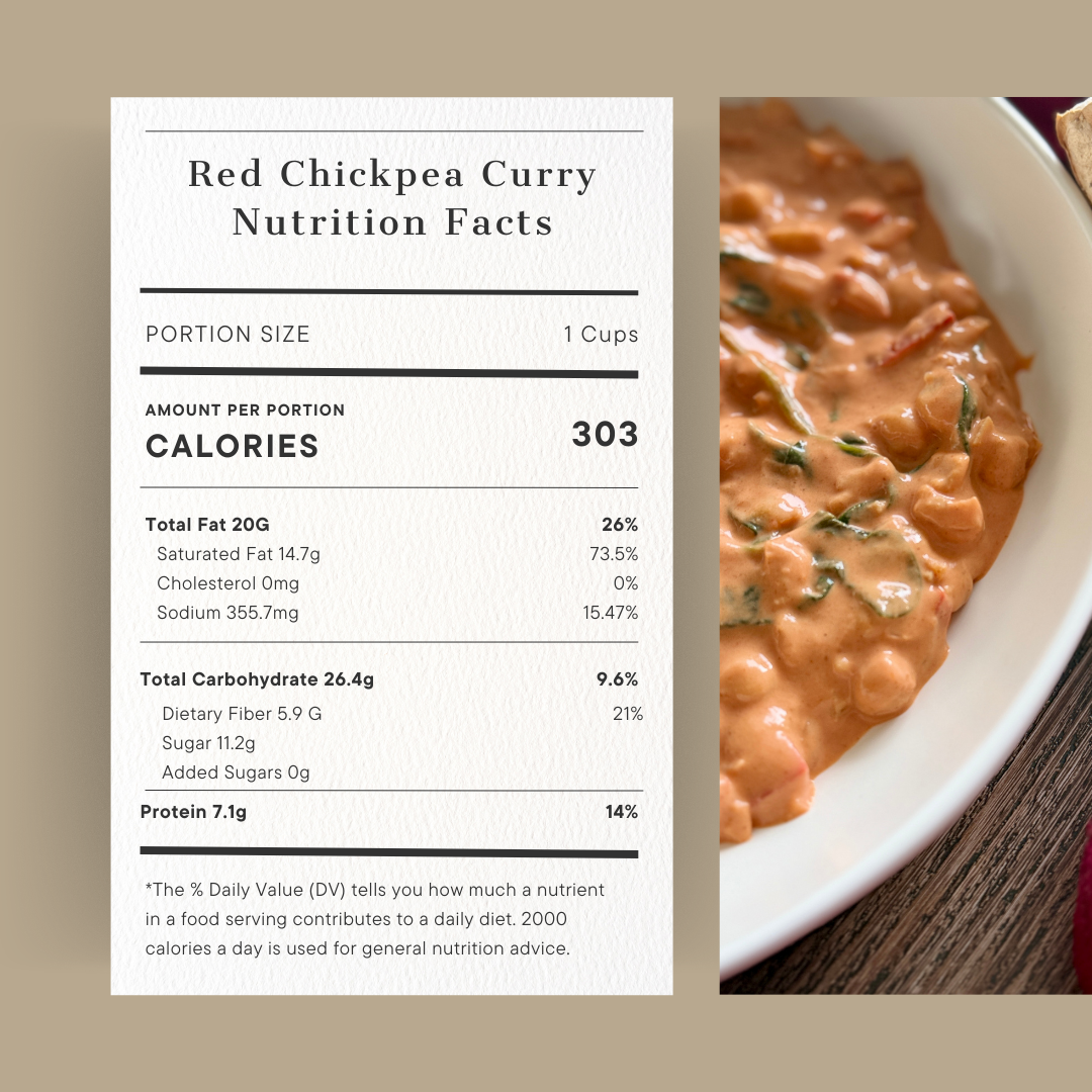 Red Chickpea Curry